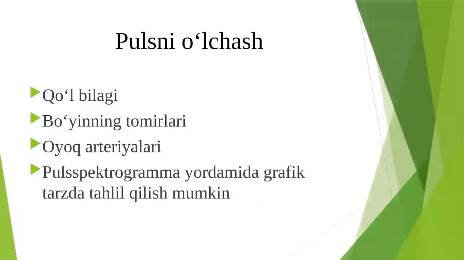 Puls toʻlqini taqdimot 4