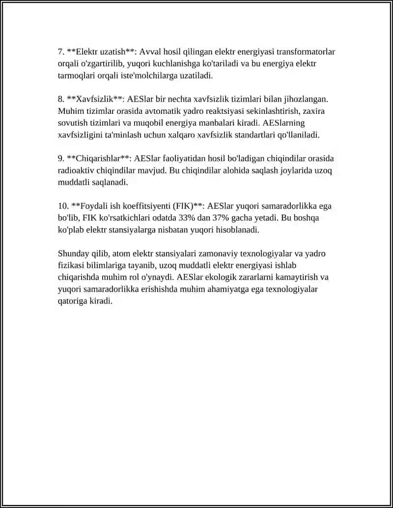ATOM ELEKTR STANSIYALARI 4