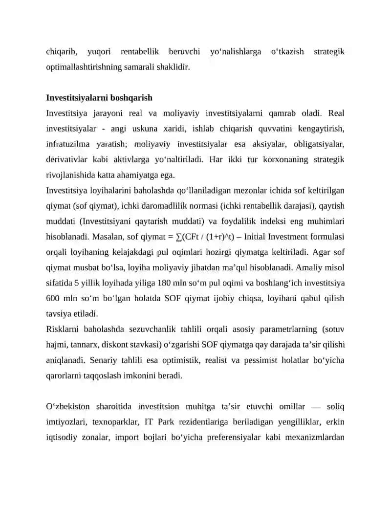 Moliyaviy resurslarni boshqarish 4