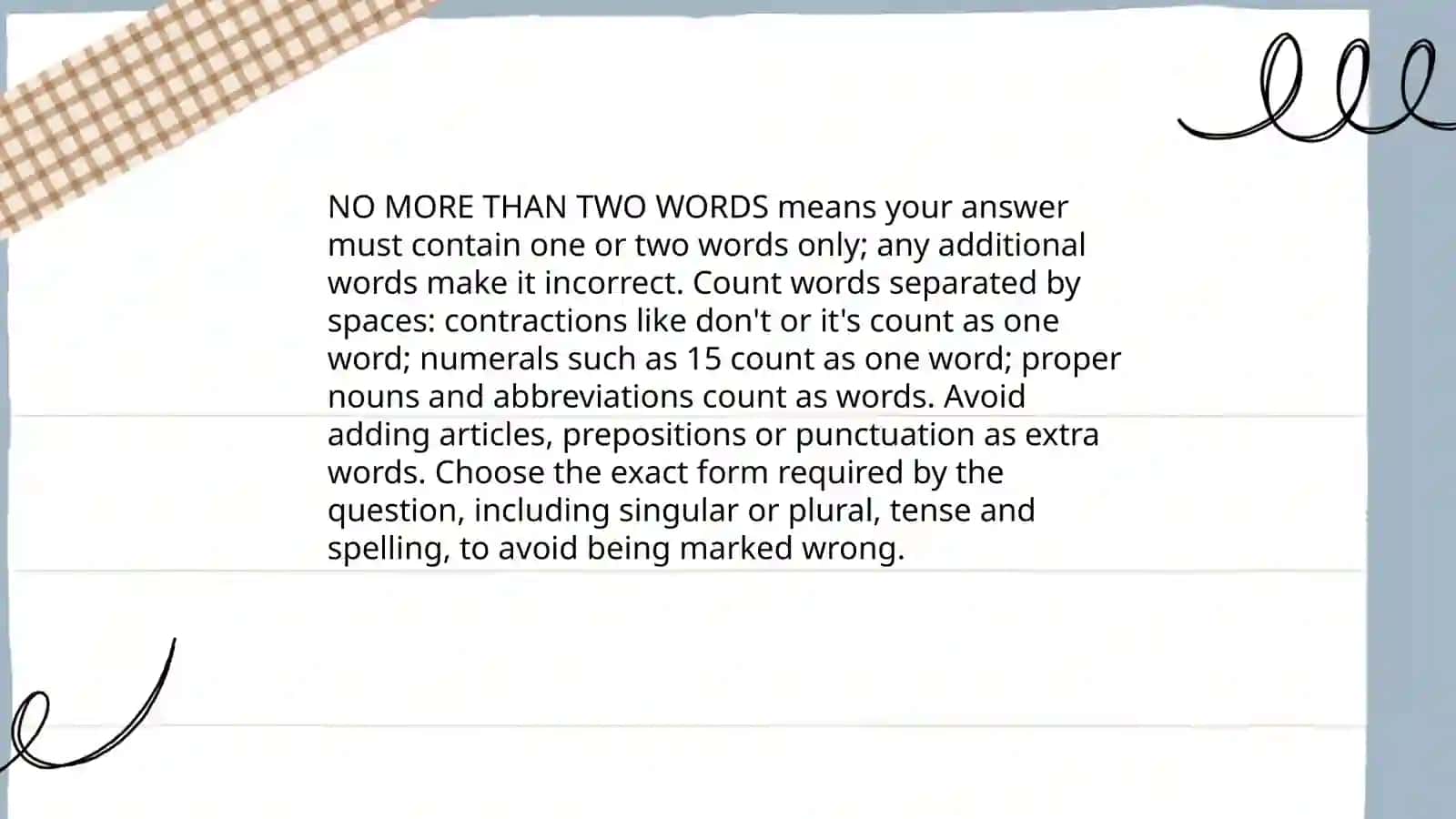 IELTS Reading: Short Answer Questions 4