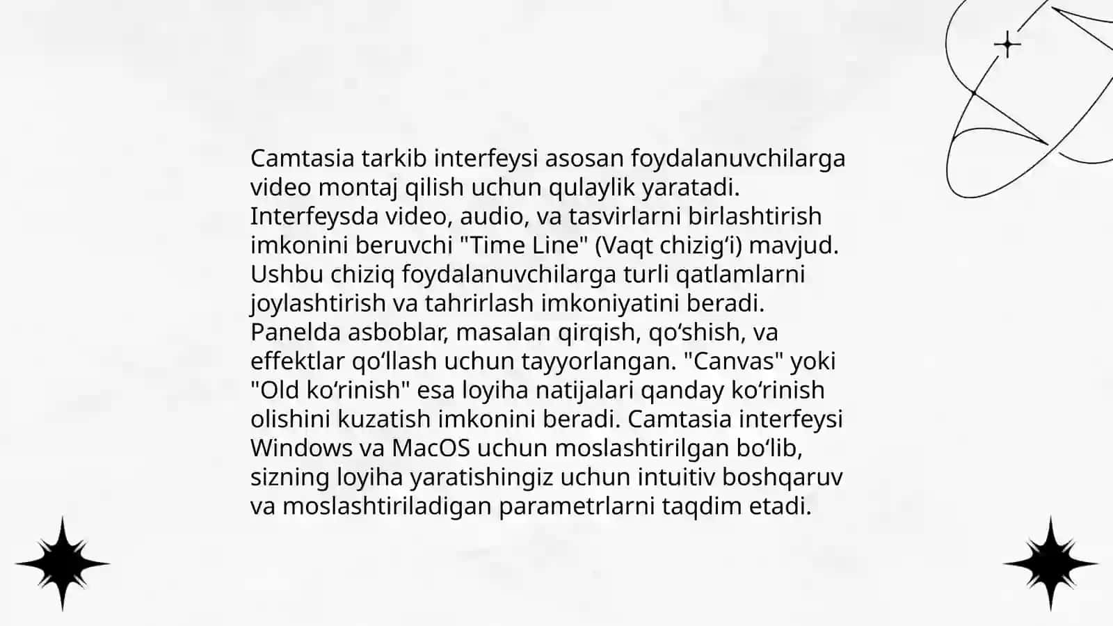 Camtasia Studio dasturi 4