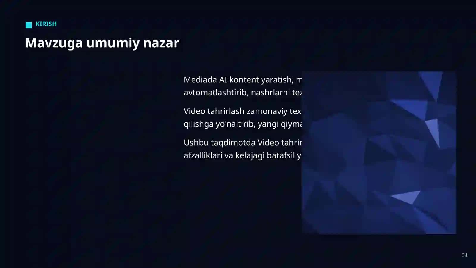 AI MEDIA VA JURNALISTIKADA 4
