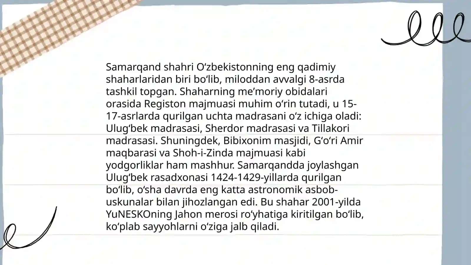 Amir Temur va Temuriylar davri meʼmorchiligi 4