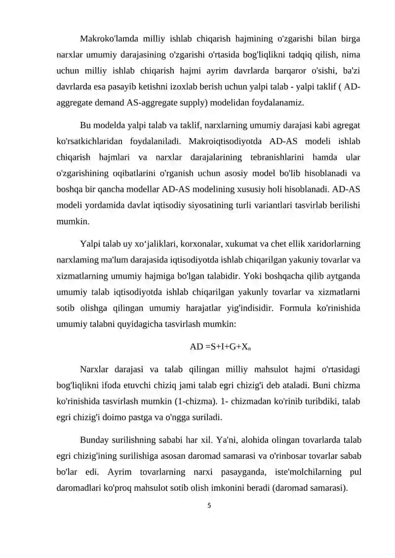 Talabning iqtisodiy mazmuni va uning hajmiga ta'sir etuvchi omillar 4