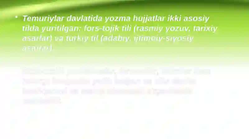 Temuriylar davri 4