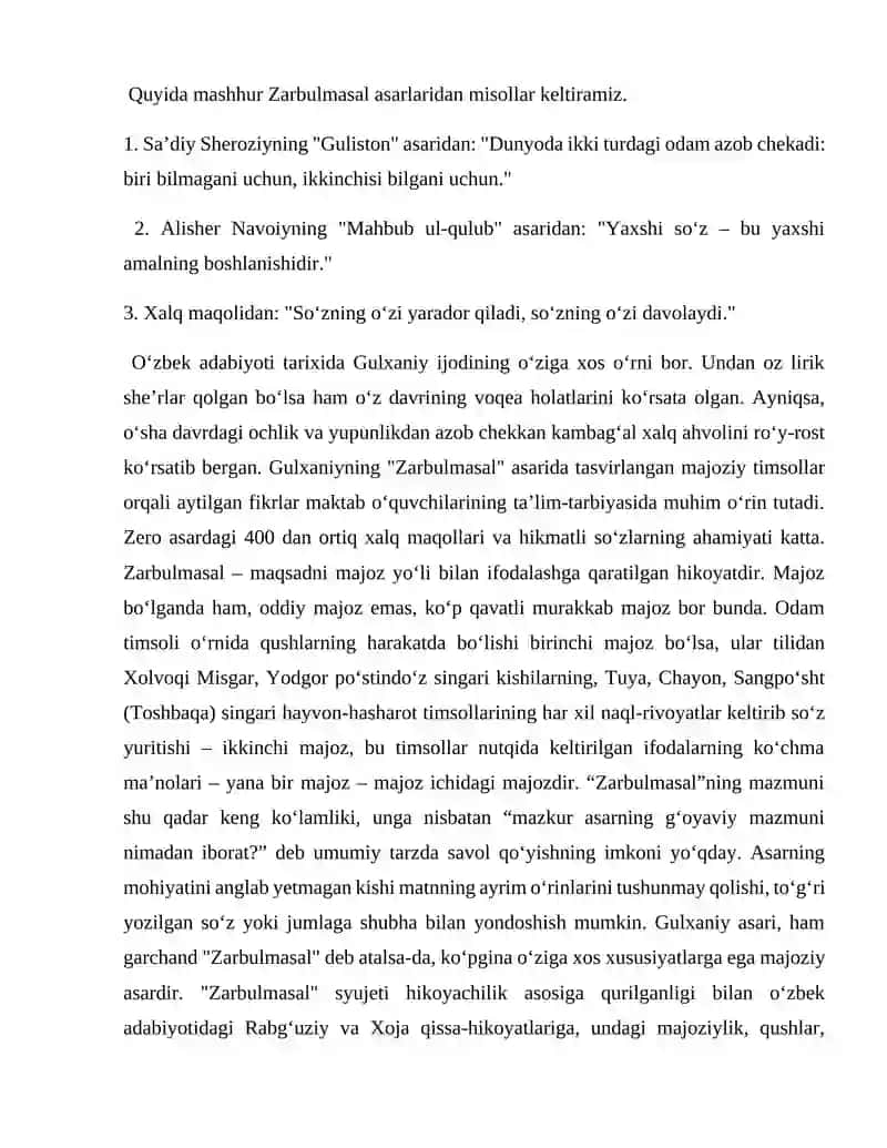 Zarbulmasal asri 4