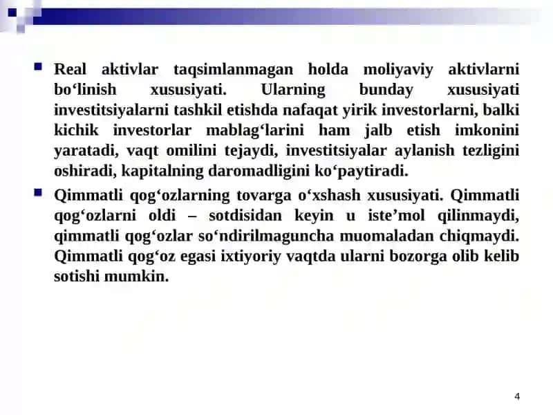 Xalqaro moliya bozori 4