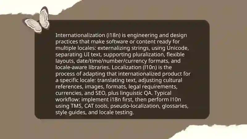 Localization in Translation 4