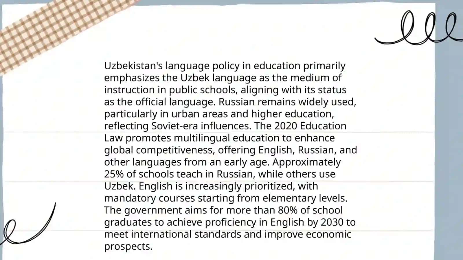 Education in Uzbekistan 4