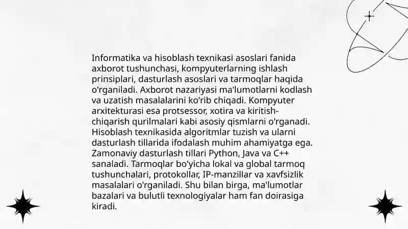 Axborot texnologiyalari 4
