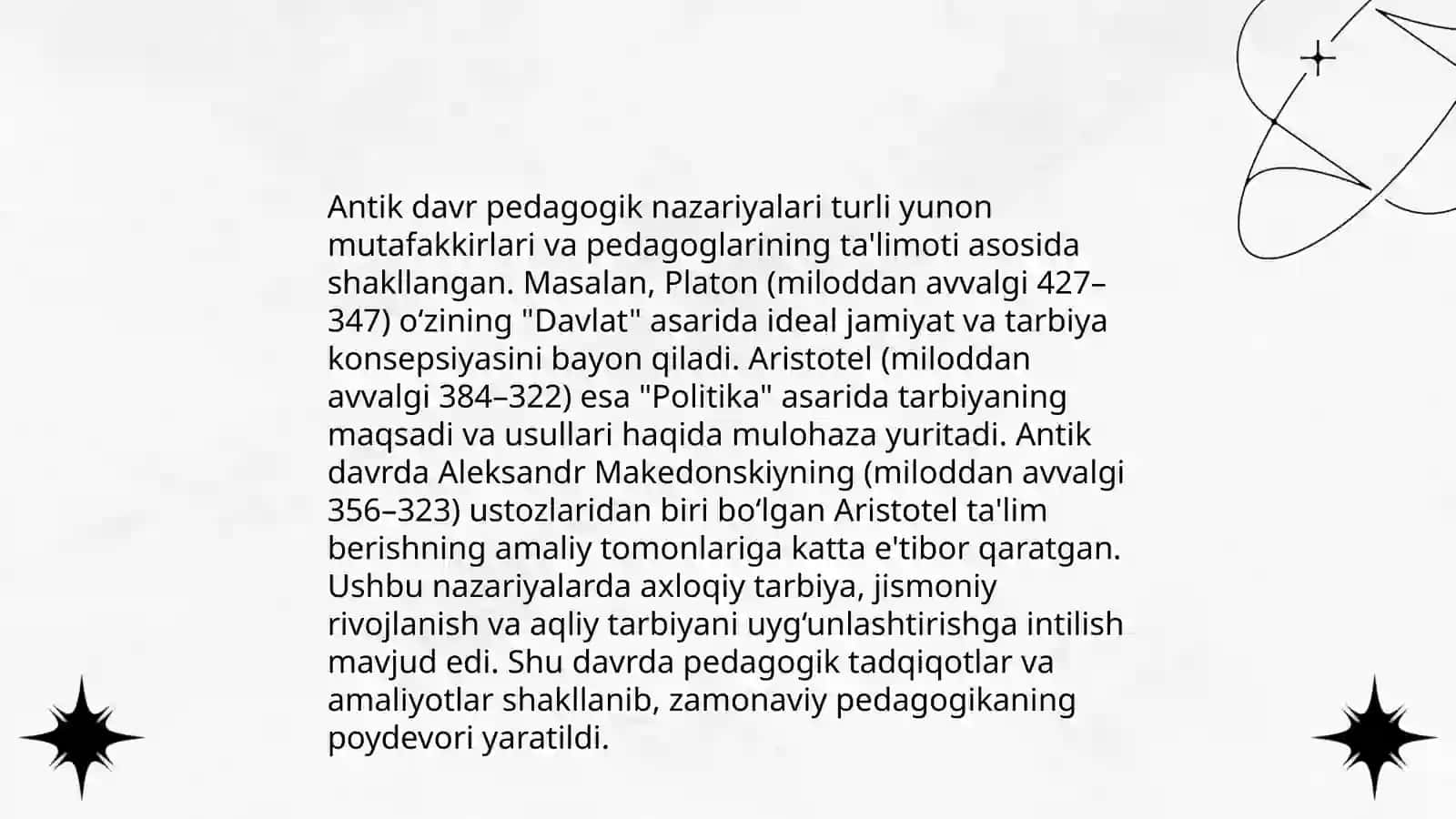 Pedagogik tafakkur tarixi 4