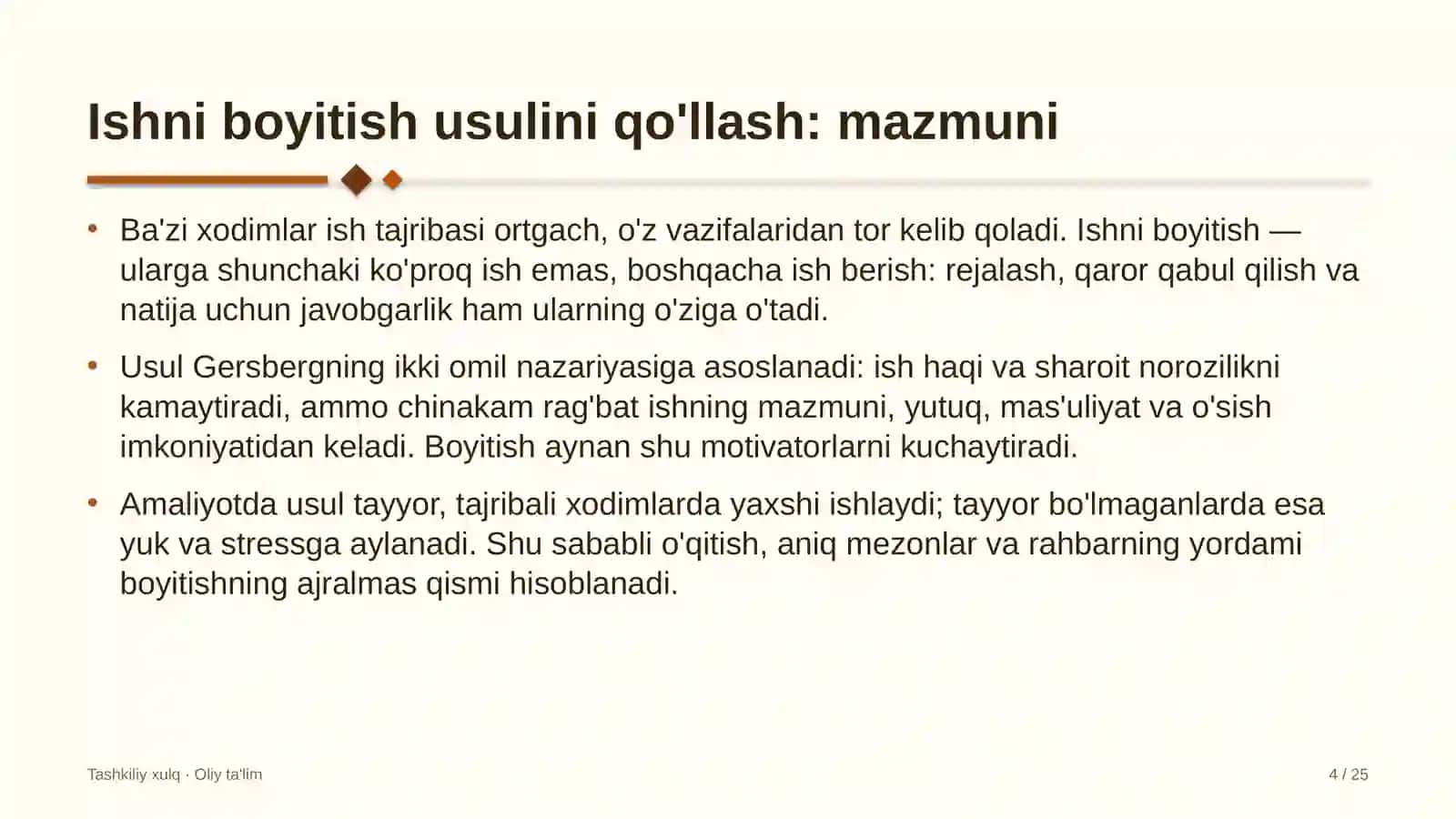 qon quyish markazlarida ishni boyitish usulini qo'llash 3262 4