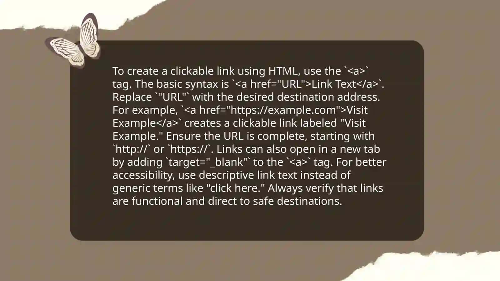 Plan: Introduction to Hyperlinks 4