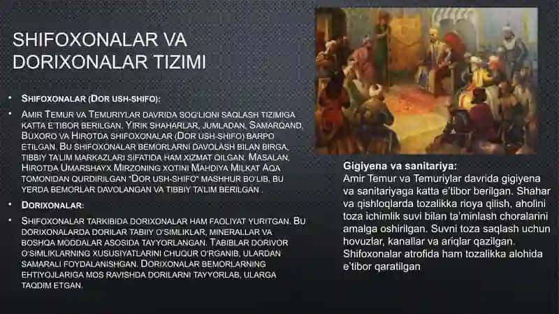 Temuriylar davrida tibbiyot 4