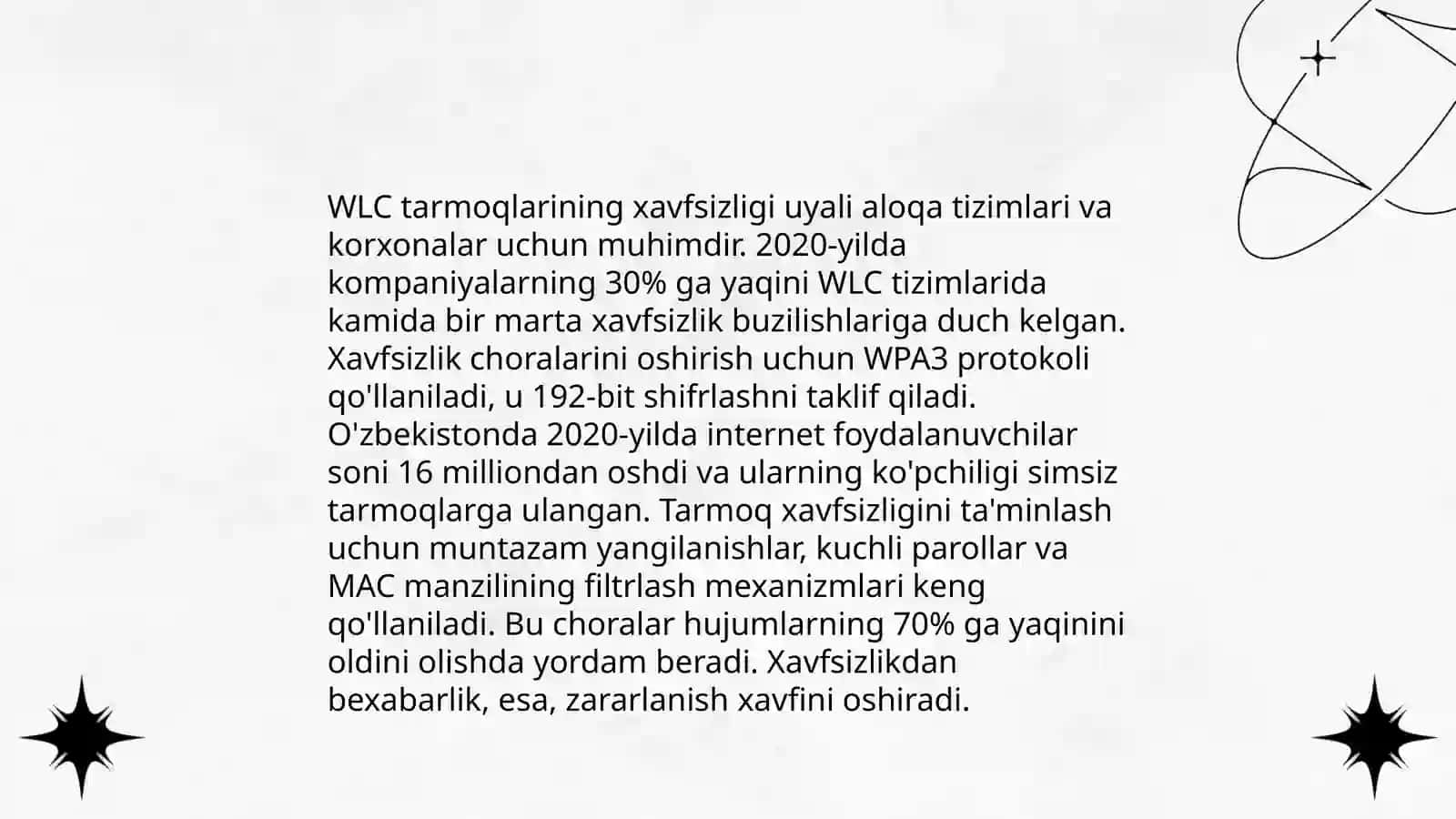 WLC tarmoq 4