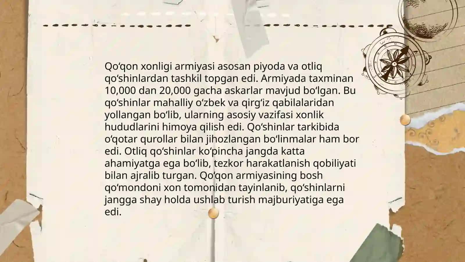 Qoʻqon xonligida xarbiy soha 4