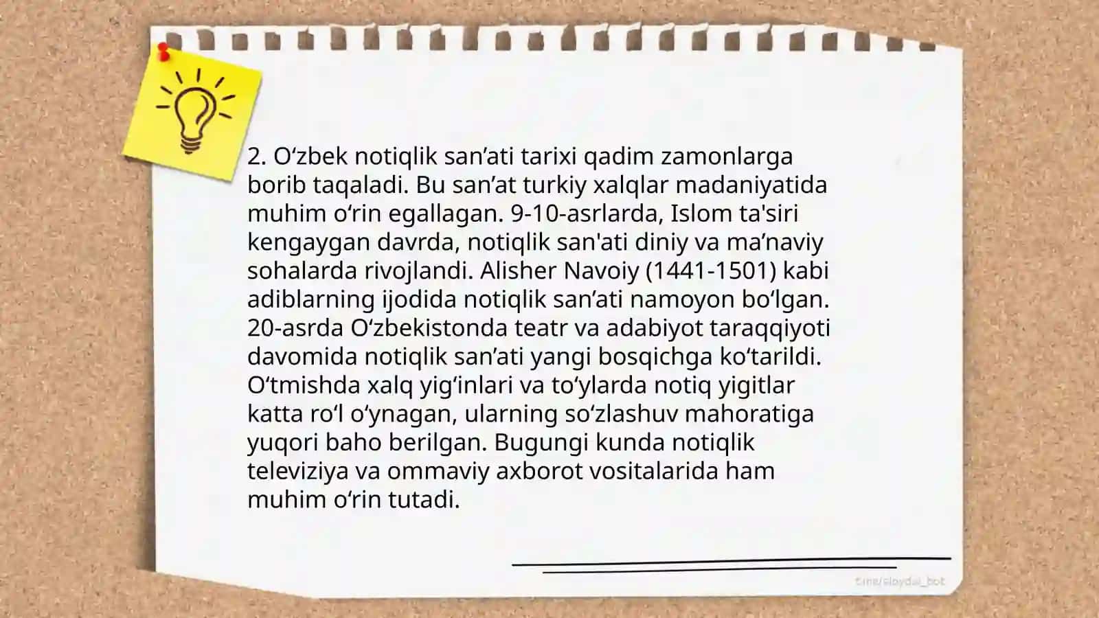 Nutq madaniyati va notiqlik san'ati tarixidan 4