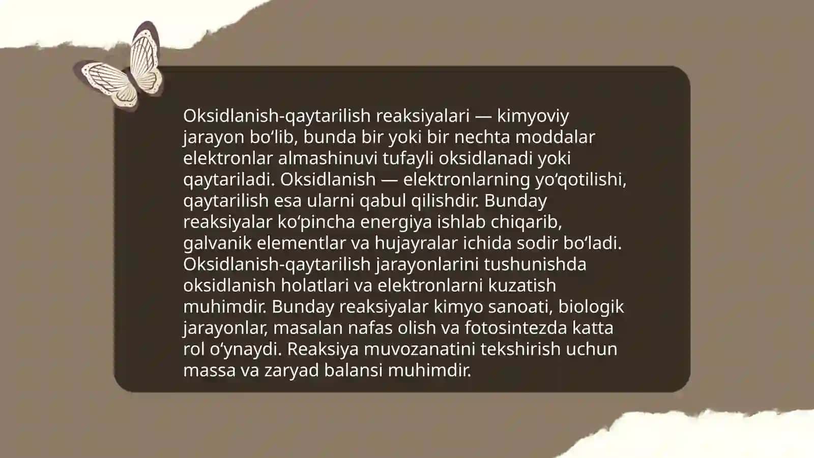 Murakkab kimyoviy reaksiyalar 4