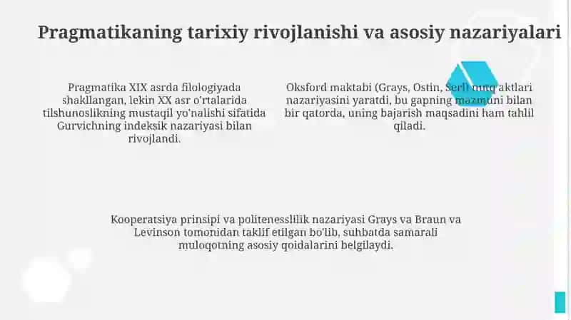 Pragmatik lingvistika 4