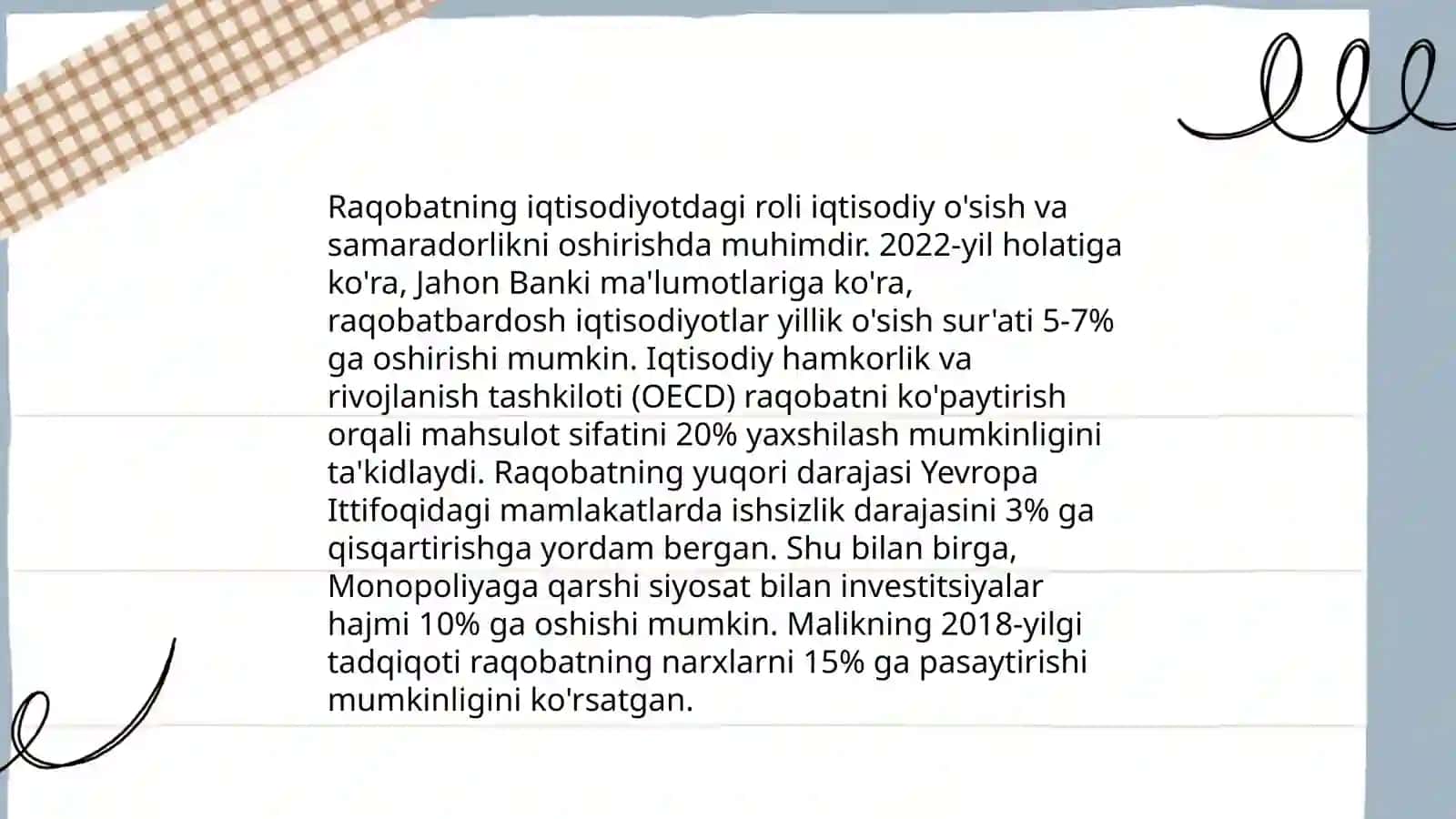 Bozor tizimida raqobat va monopoliya 4