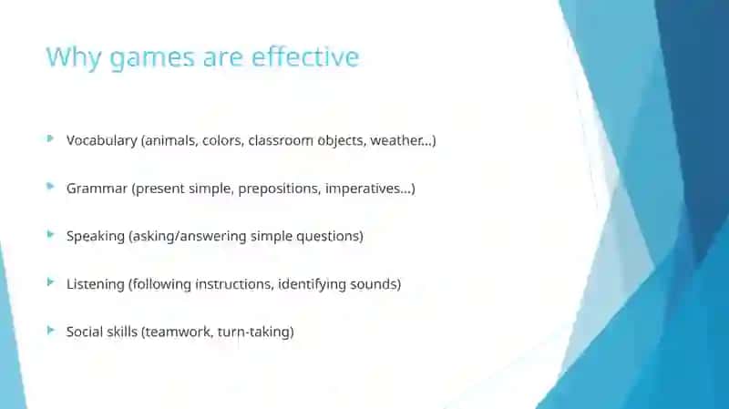 Teaching English through games 4
