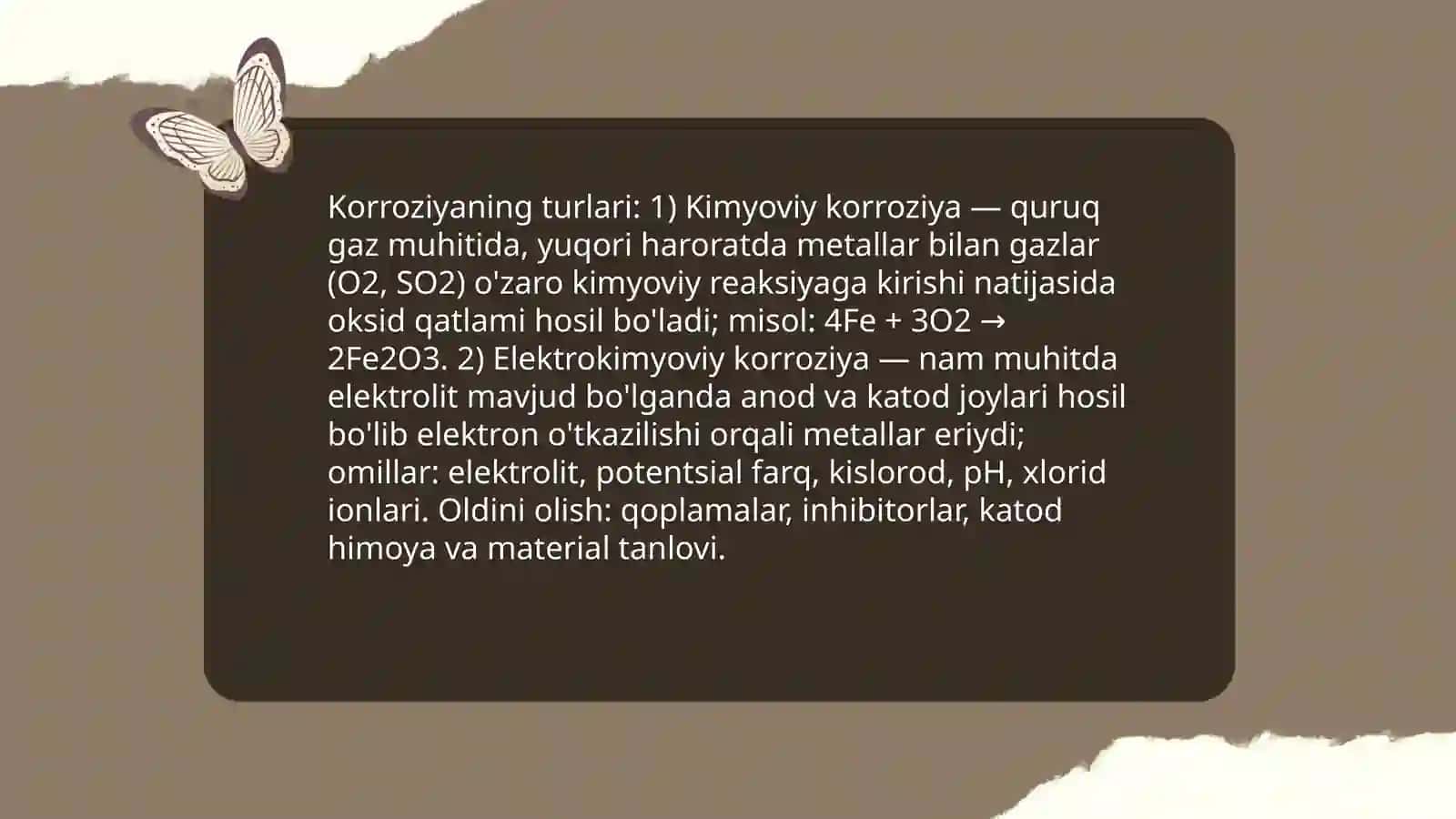 Metallar korroziyasi 4