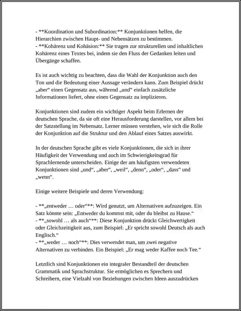 KONJUNKTIONEN 4