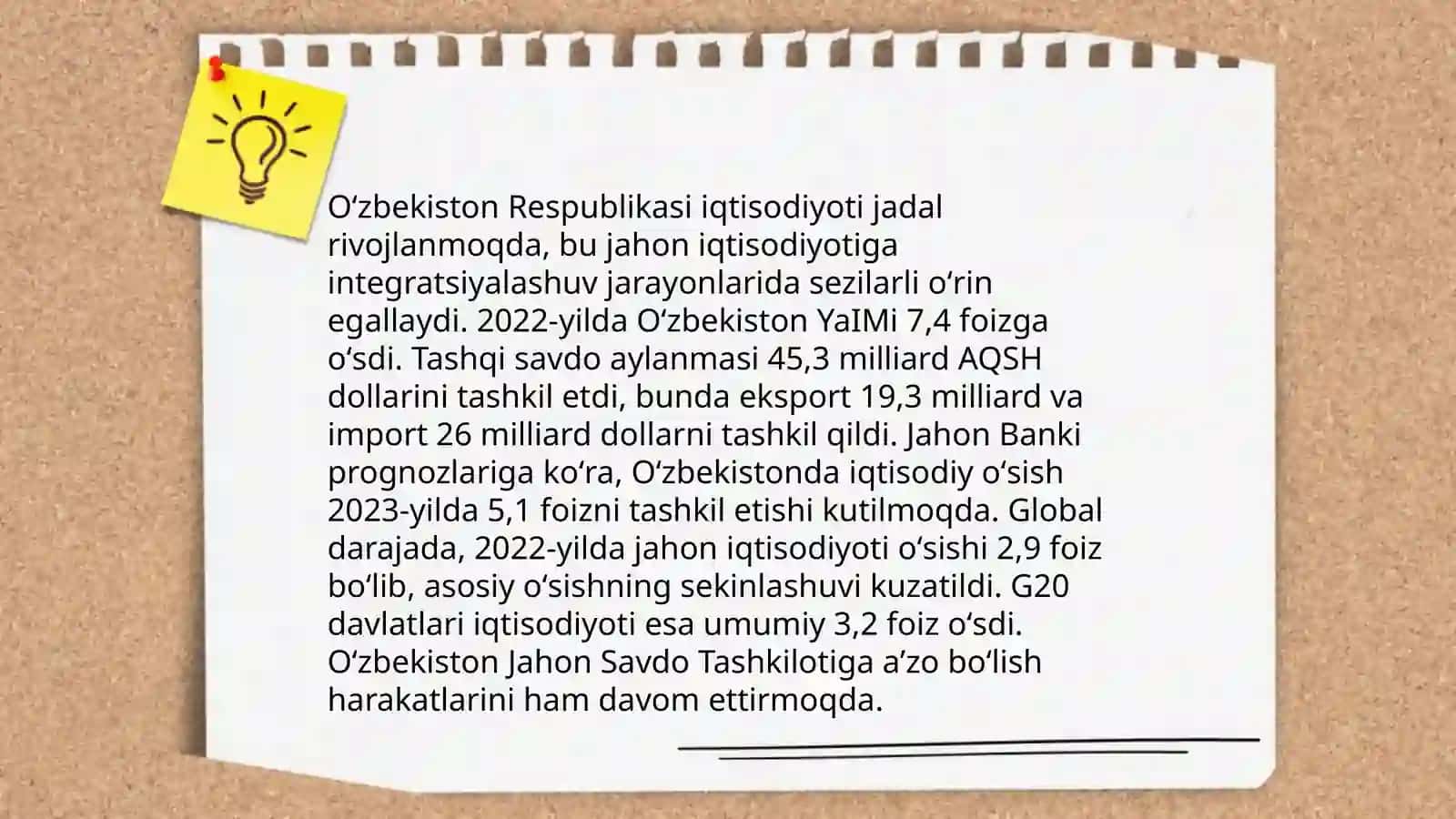 Oʻzbekiston va jahon hamjamiyati 4