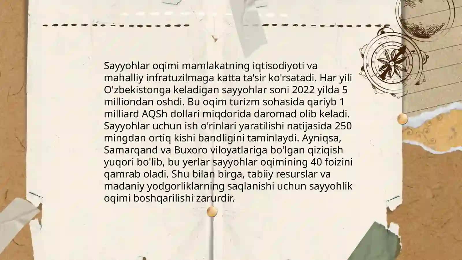 Turistik destinatsiyalarning qutblashuvi 4