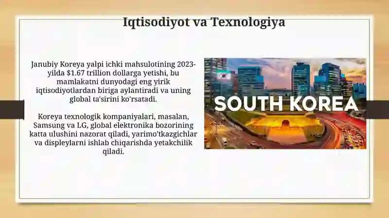 Janubiy Koreya (South Korea) 4