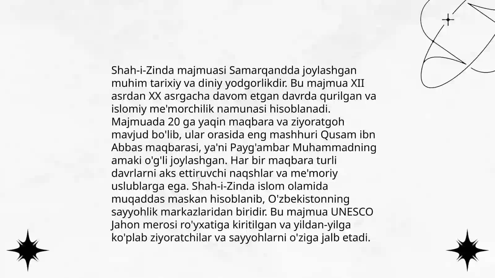 Samarqanddagi obidalar 4