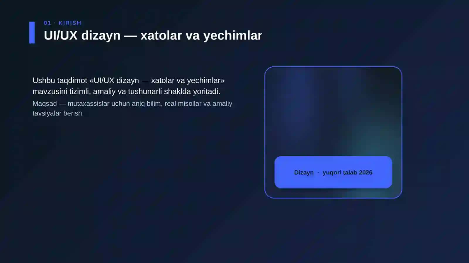 UI/UX dizayn — xatolar va yechimlar 4
