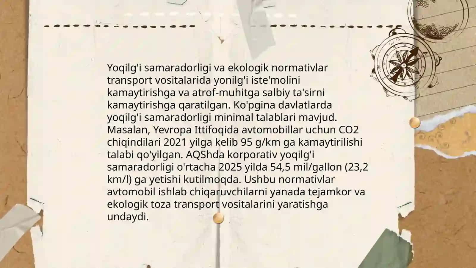 Zаmоnаviy аvtоmоbillаr kоnstruktsiyasini tаhlil qilish va avtomobil konstruksiyasining rivojlantirish yo`nalishlari 4
