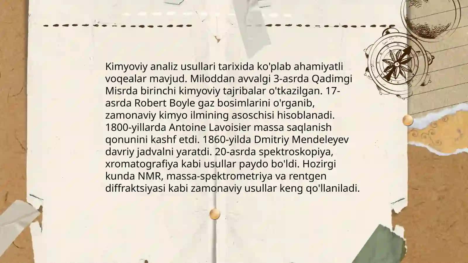 Analitik kimyo tarixi 4
