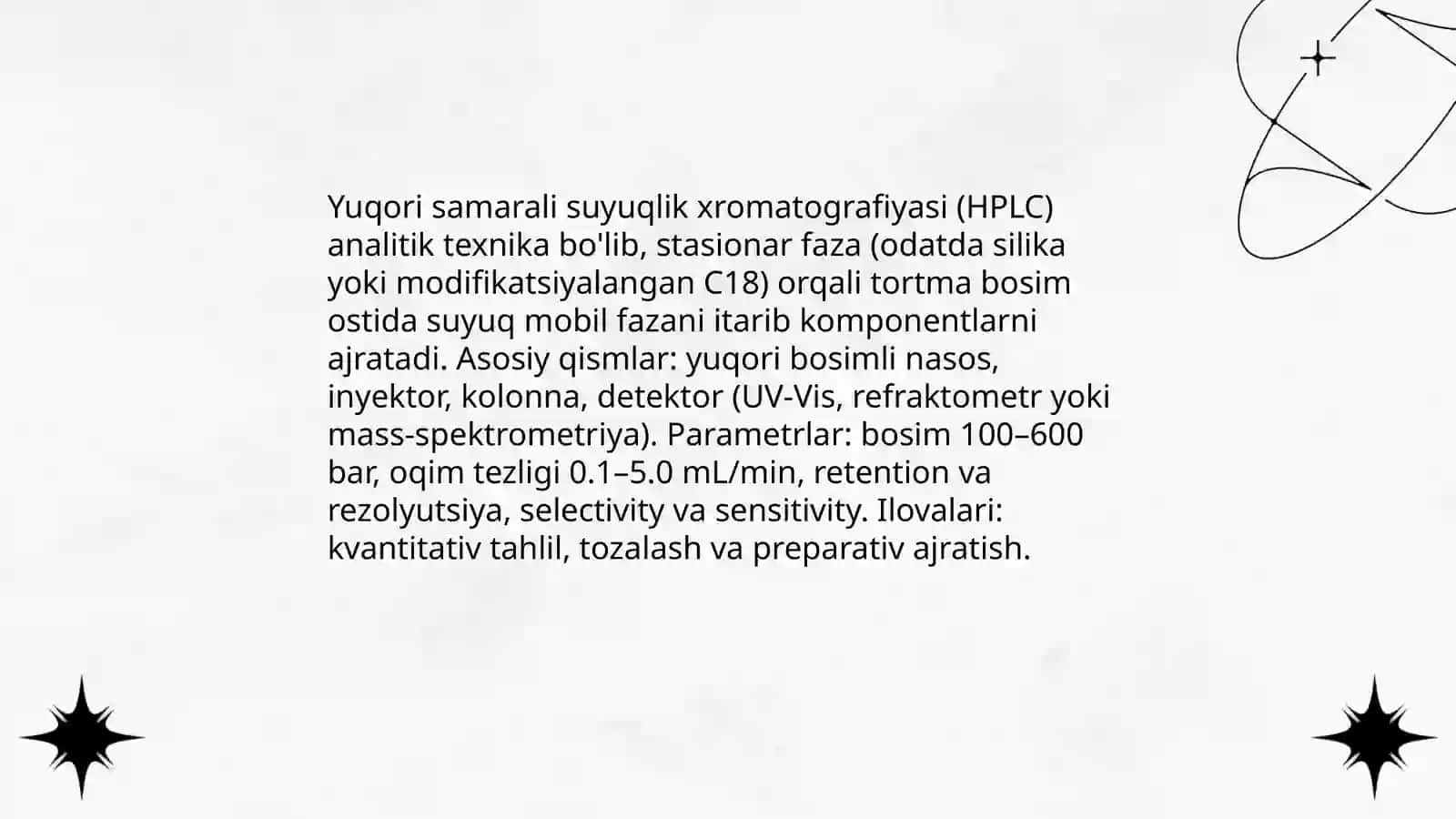 Suyuqlik xromotografiyasi 4