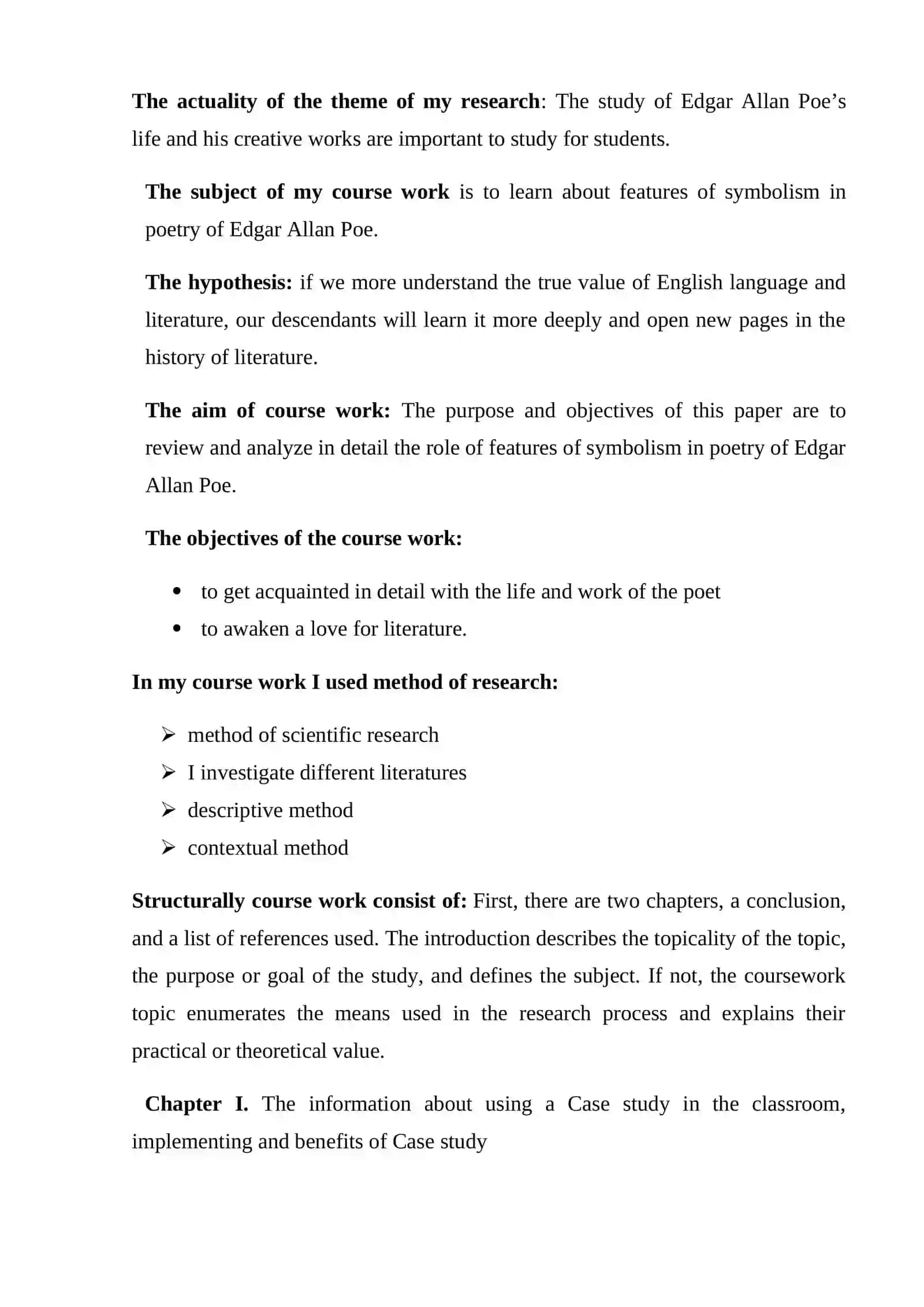 CASE STUDY IN TEACHING FOREIGN LANGUAGES AT SCHOOL 4