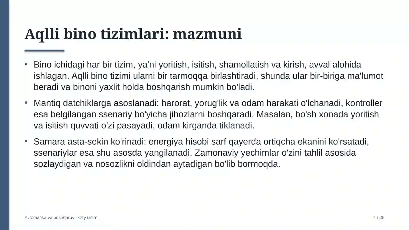 Atom energetikasida "aqlli bino" tizimlarini joriy etish 4