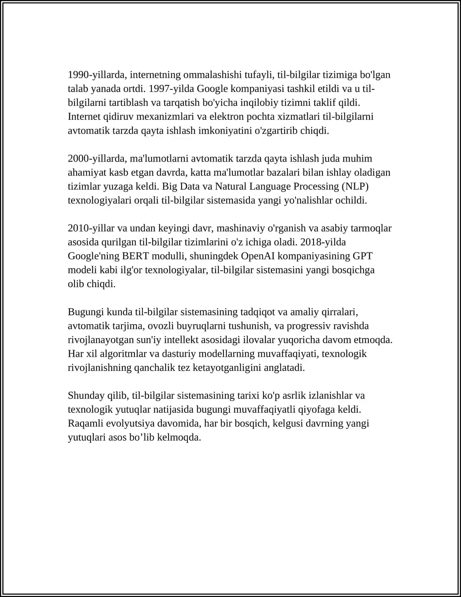 TIL -BELGILAR SISTEMASI 4