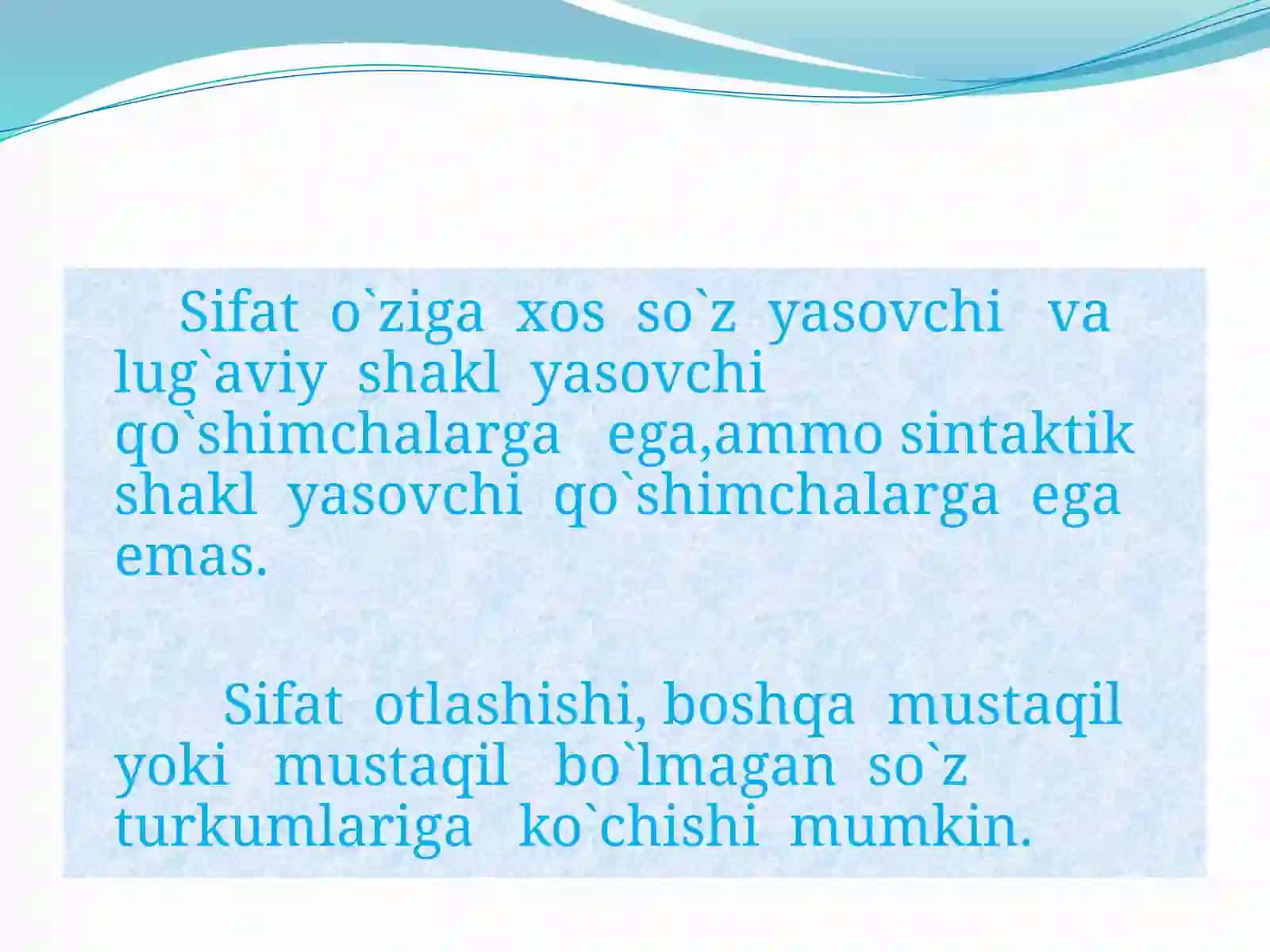 Sifatso`zturkumi 4