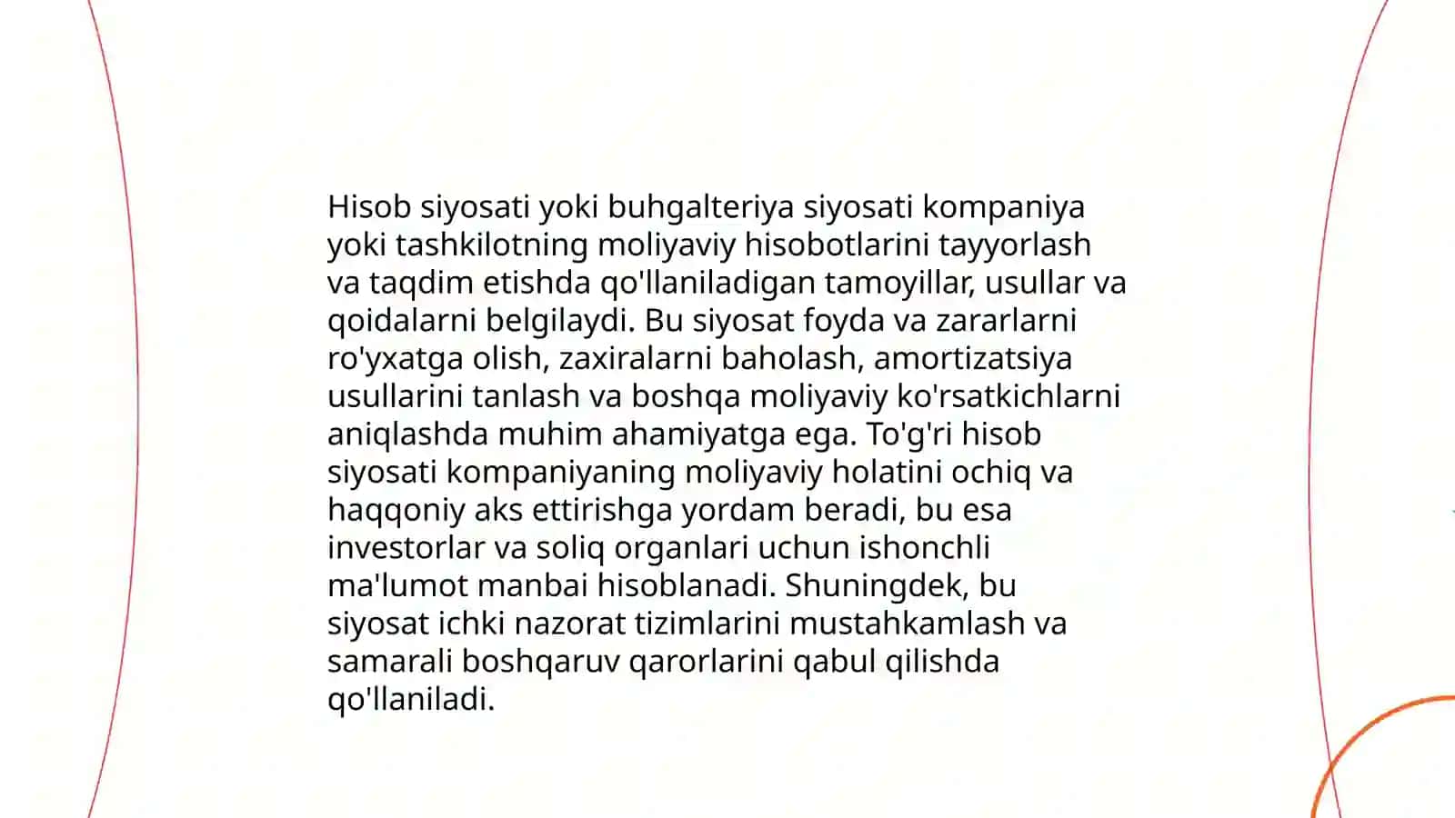 Buxgalteriya hisobini tashkil etish va hisob siyosati 4