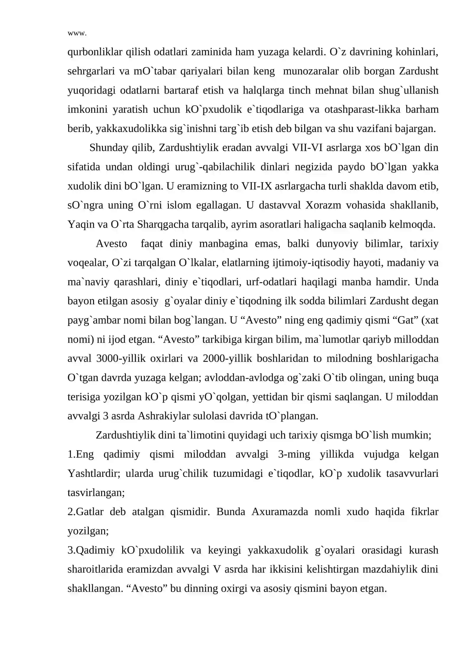 Zardusht xayoti va faoliyati 4