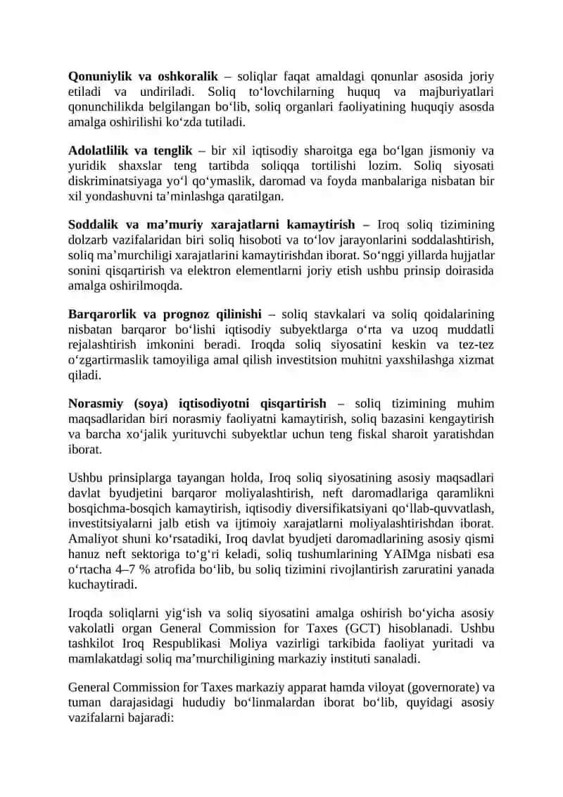 Iroq soliq tizimi 4