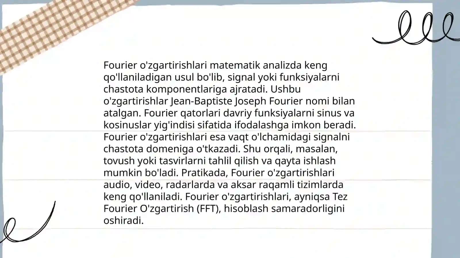 Raqamli signalni namunalashtirish 4