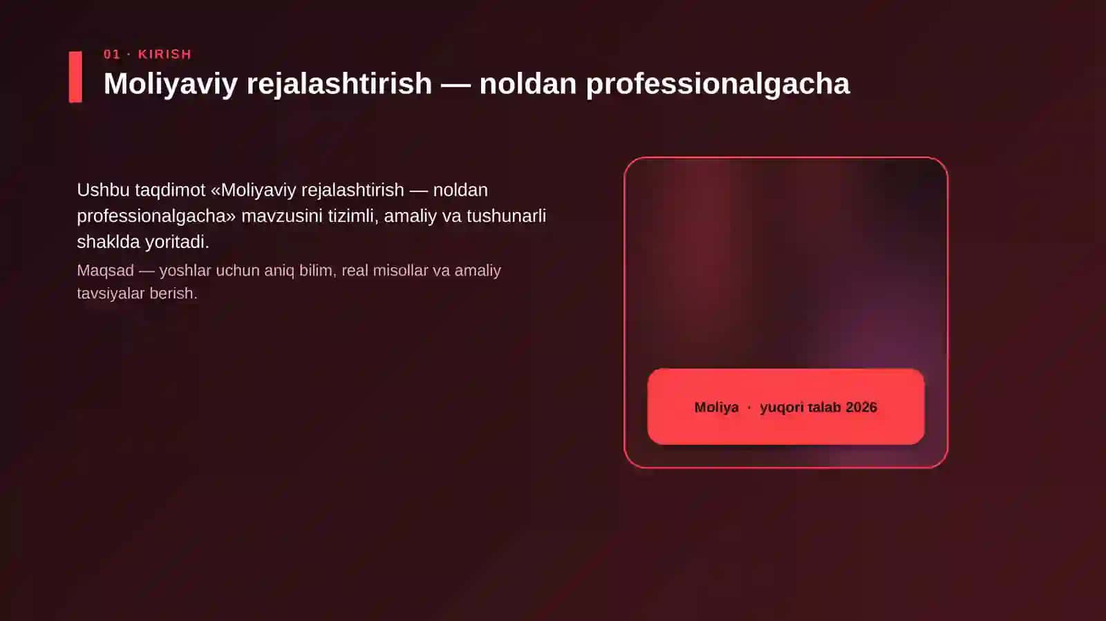 Moliyaviy rejalashtirish — noldan professionalgacha 4