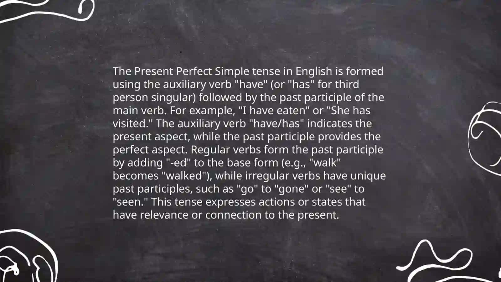 Present perfect simple 4