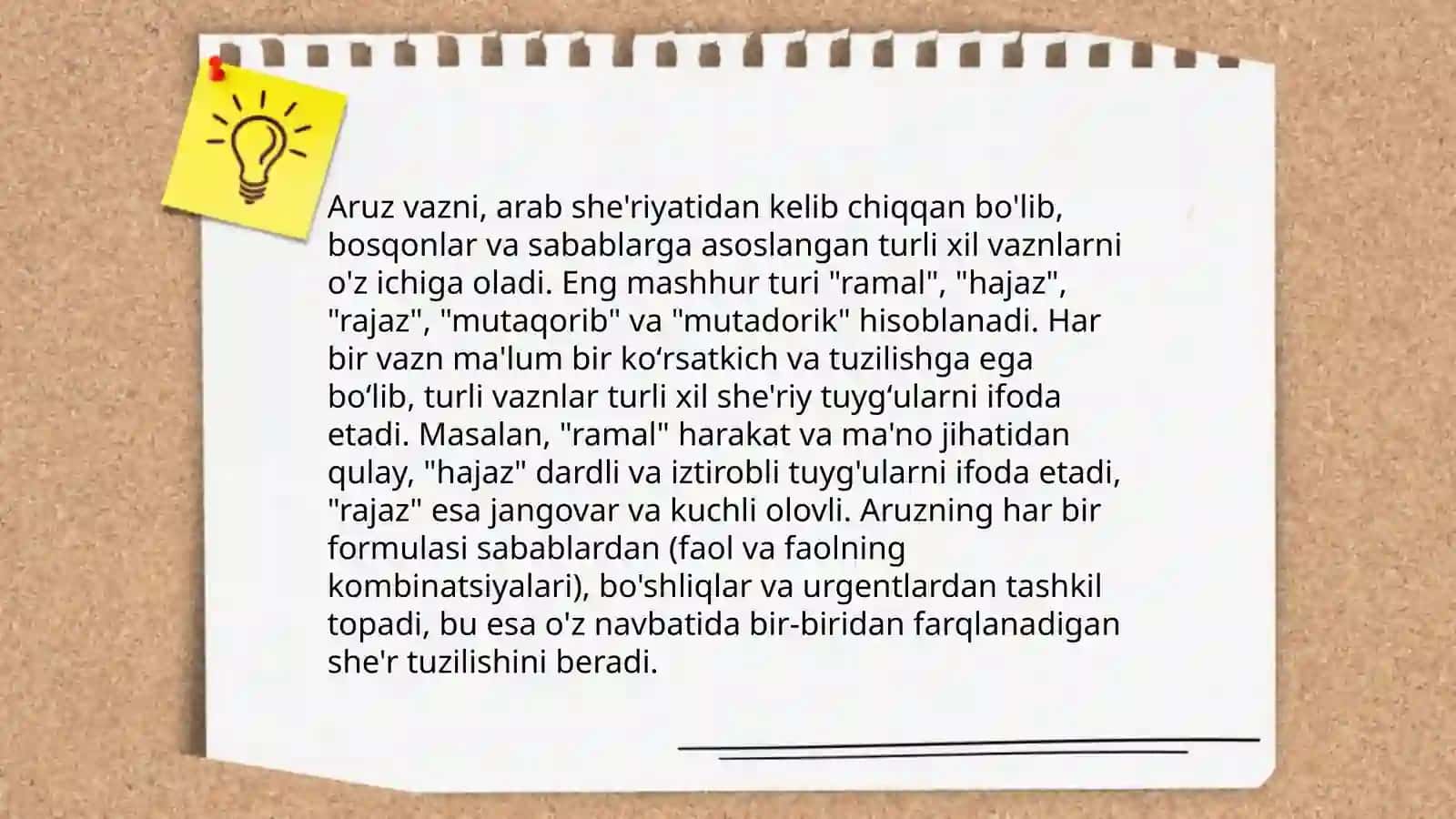 Aruz vazni 4
