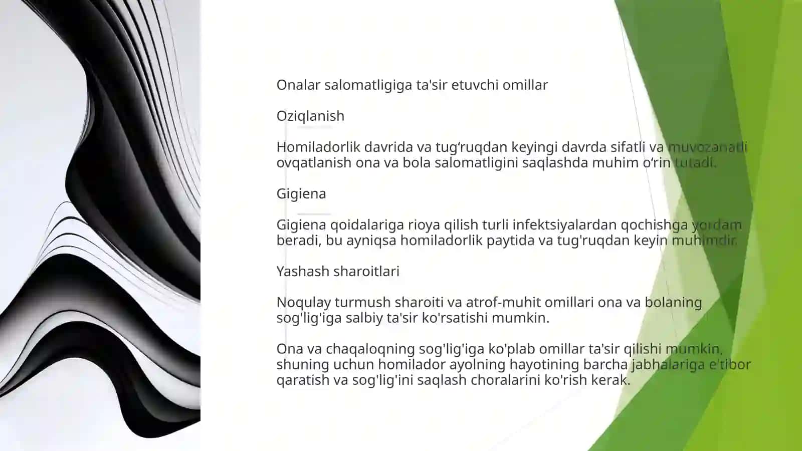 Ona salomatligi – kelajak poydevori 4
