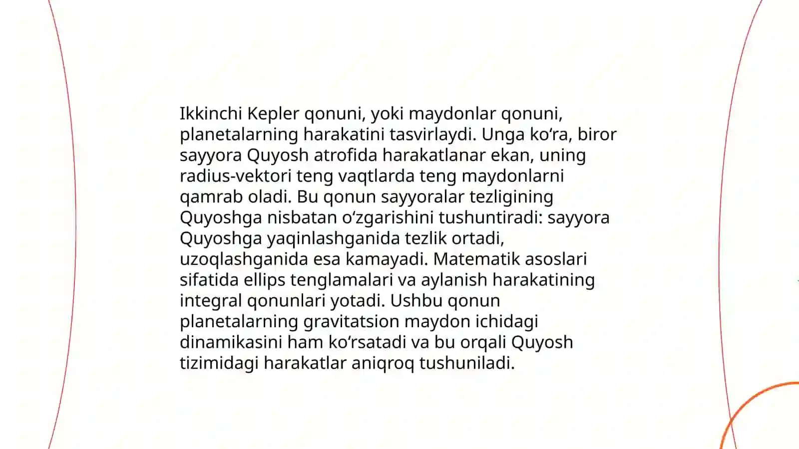 Kepleri qonunlari 4