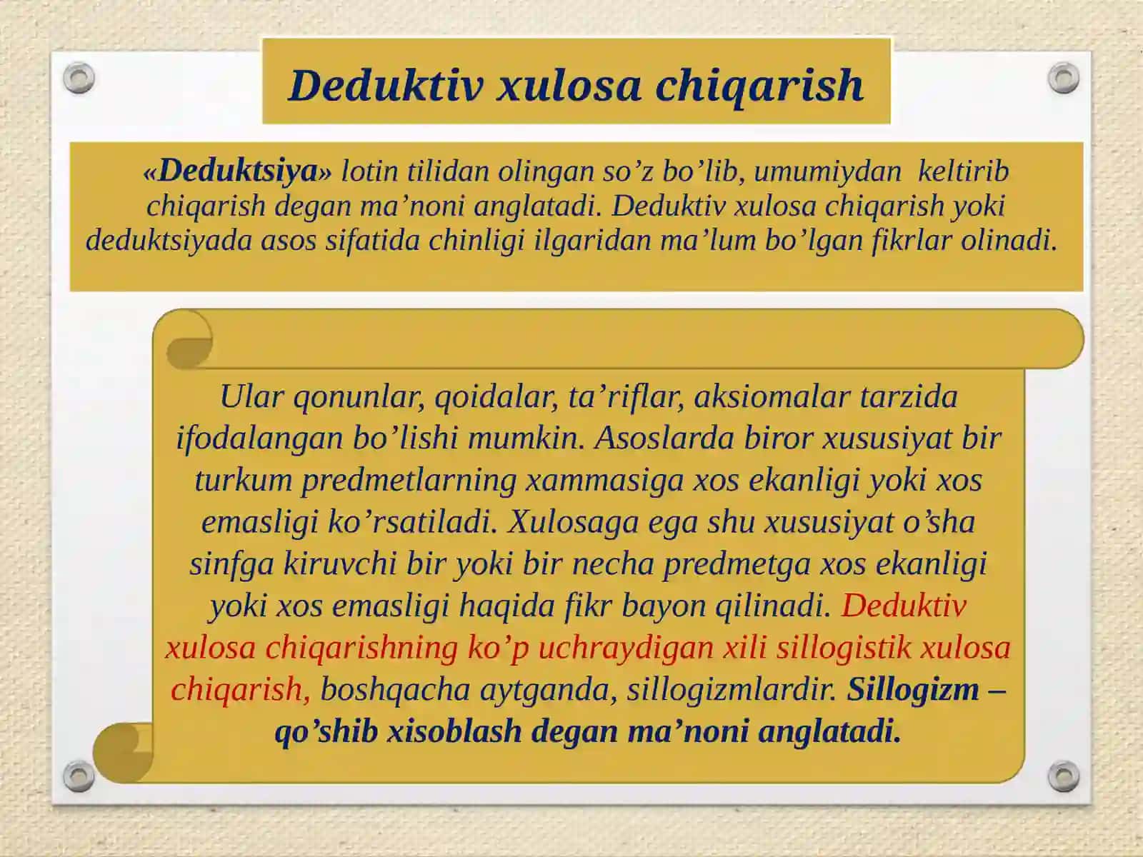 Xulosa 4