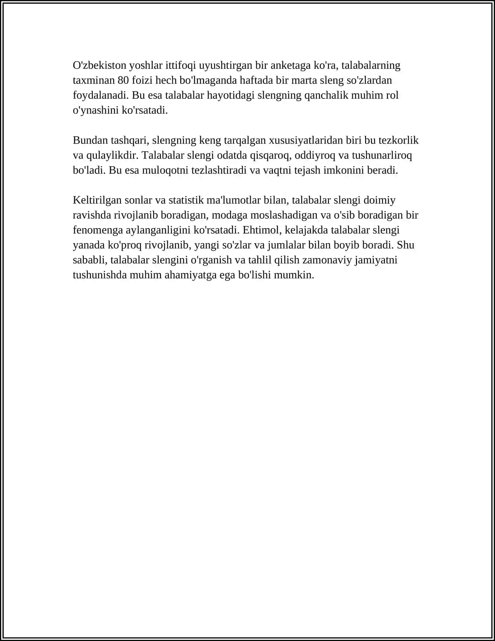 TALABALAR LEKSIKASI 4